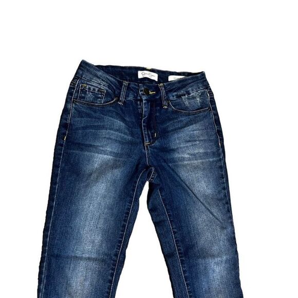 Jessica Simpson Uptown Highrise Cropped Jeans Capris Size 24 - Picture 1 of 4